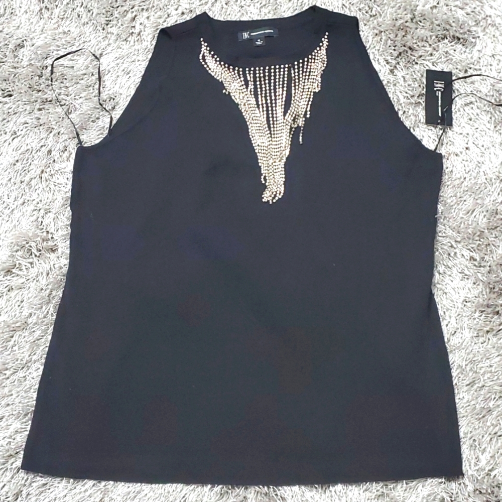 INC Sleeveless elegant top